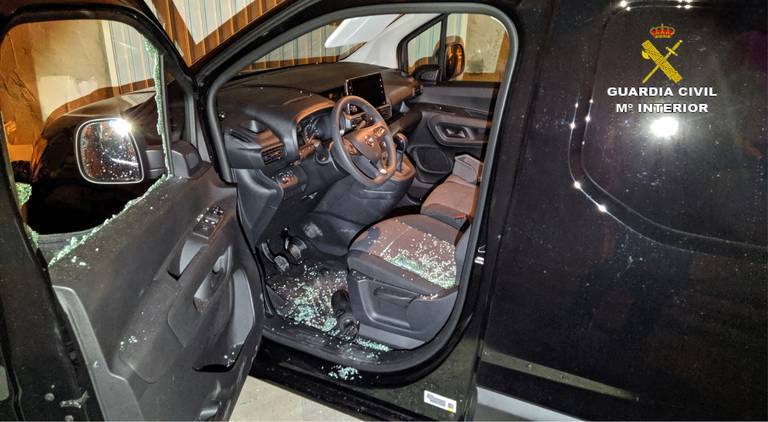 Detenido un activo ladrón tras el robo de diez vehículos