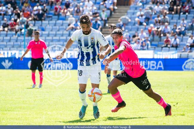 Adrià Arjona intuye dificultades para el Recreativo en el derbi de Huelva