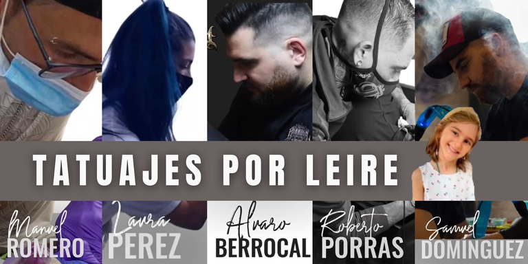‘Tatuajes por Leire’, un evento solidario para ayudar en su tratamiento médico