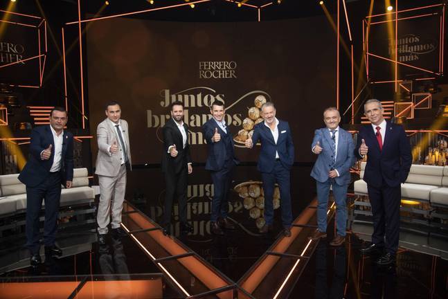 El alcalde de Beas en la presentación de la Campaña "Juntos Brillamos más"