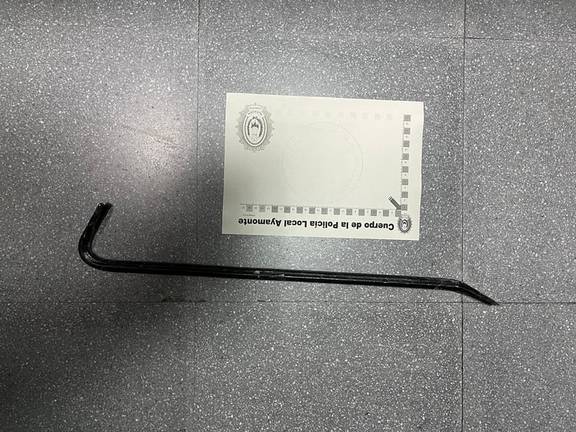 Material sustraído por la Policía de Ayamonte.