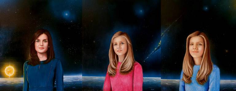 El Rey de España y su familia