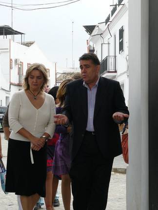 Paco Bella en su etapa como alcalde de Almonte