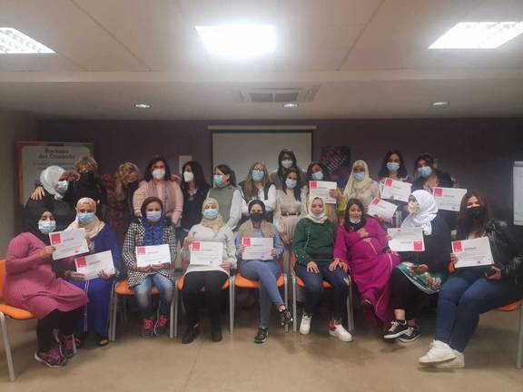 Finaliza en Rociana un taller de ayuda a domicilio dirigido a quince mujeres inmigrantes