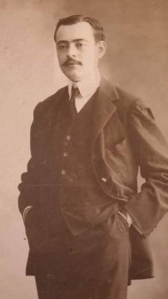 Francisco Domench, el primer campeón provincial de ajedrez de Huelva.