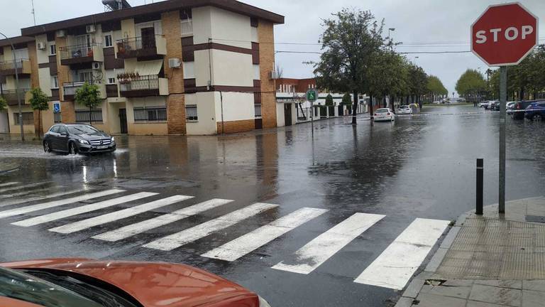 Imagen de una de las calles de Isla Cristina