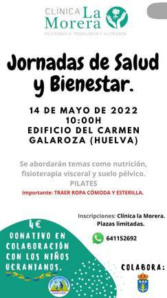 Jornadas de Salud y Bienestar en Galaroza