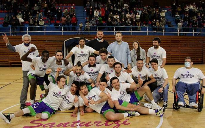 El CB Santurtzi consigue el ascenso que le ‘correspondía’ al Ciudad de Huelva