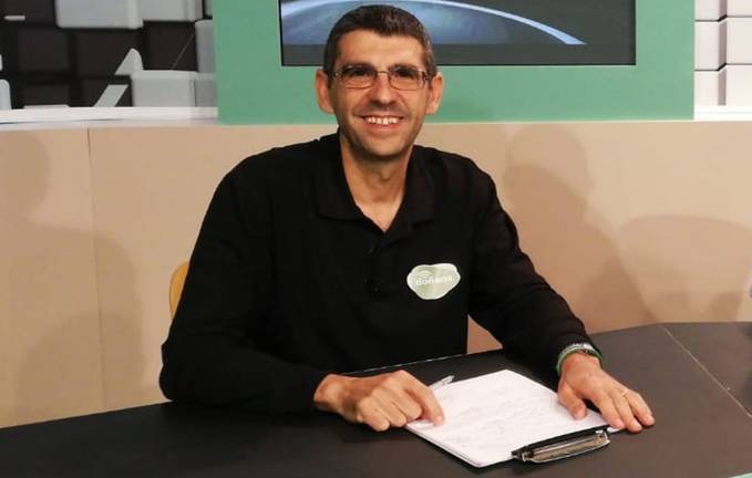 Pepe de la Cueva en los informativos de la cadena