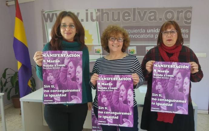 IU reivindica un 8 de marzo de “lucha feminista”
